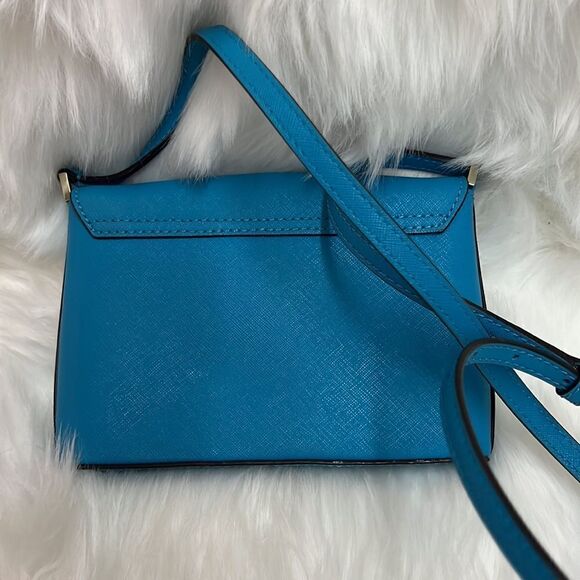 🔶kate spade Sally Aqua Newberry Lane Crossbody C9 - Picture 5 of 7